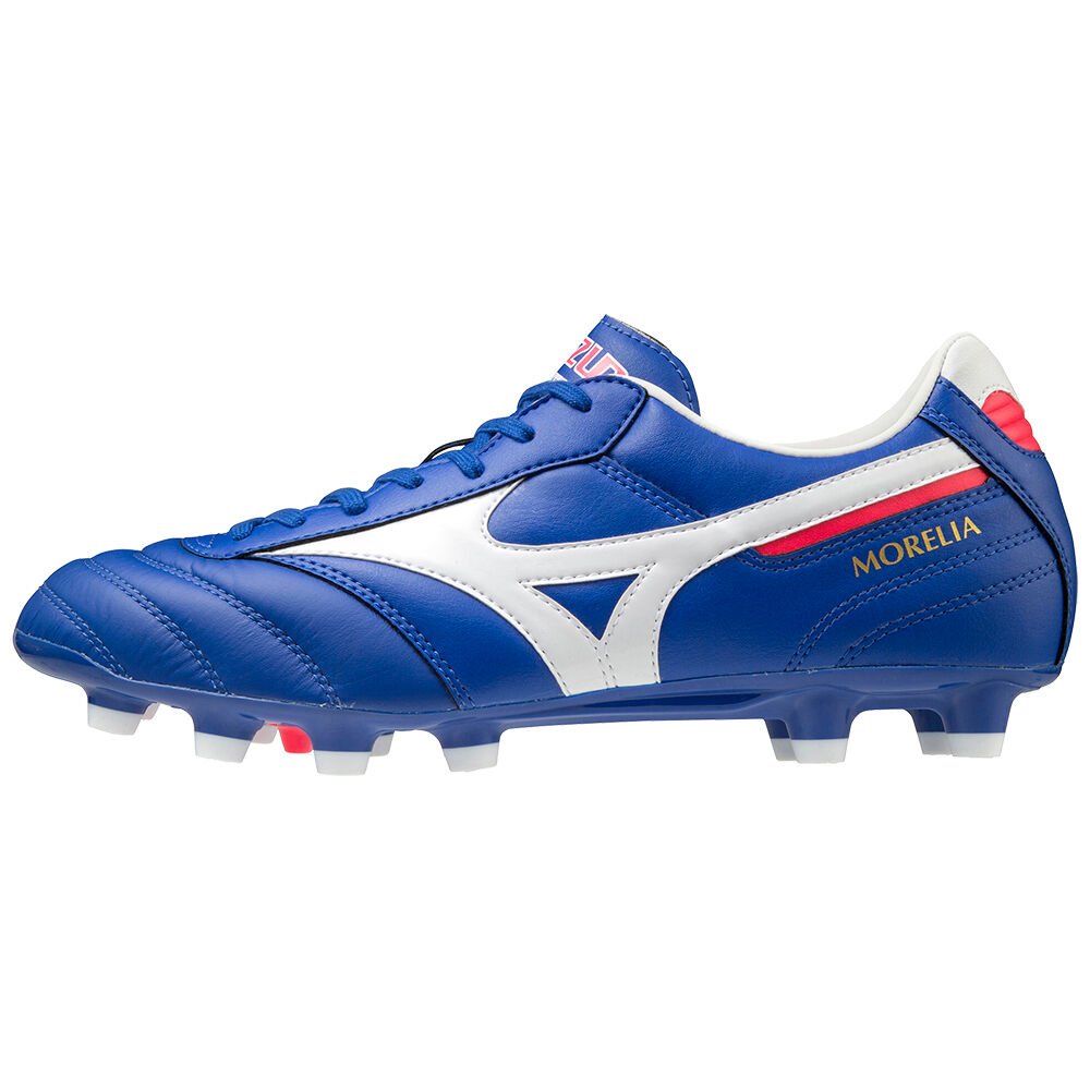 Mizuno Morelia II Pro - Bayan Krampon - Mavi/Beyaz Türkiye (SYTQMH-012)